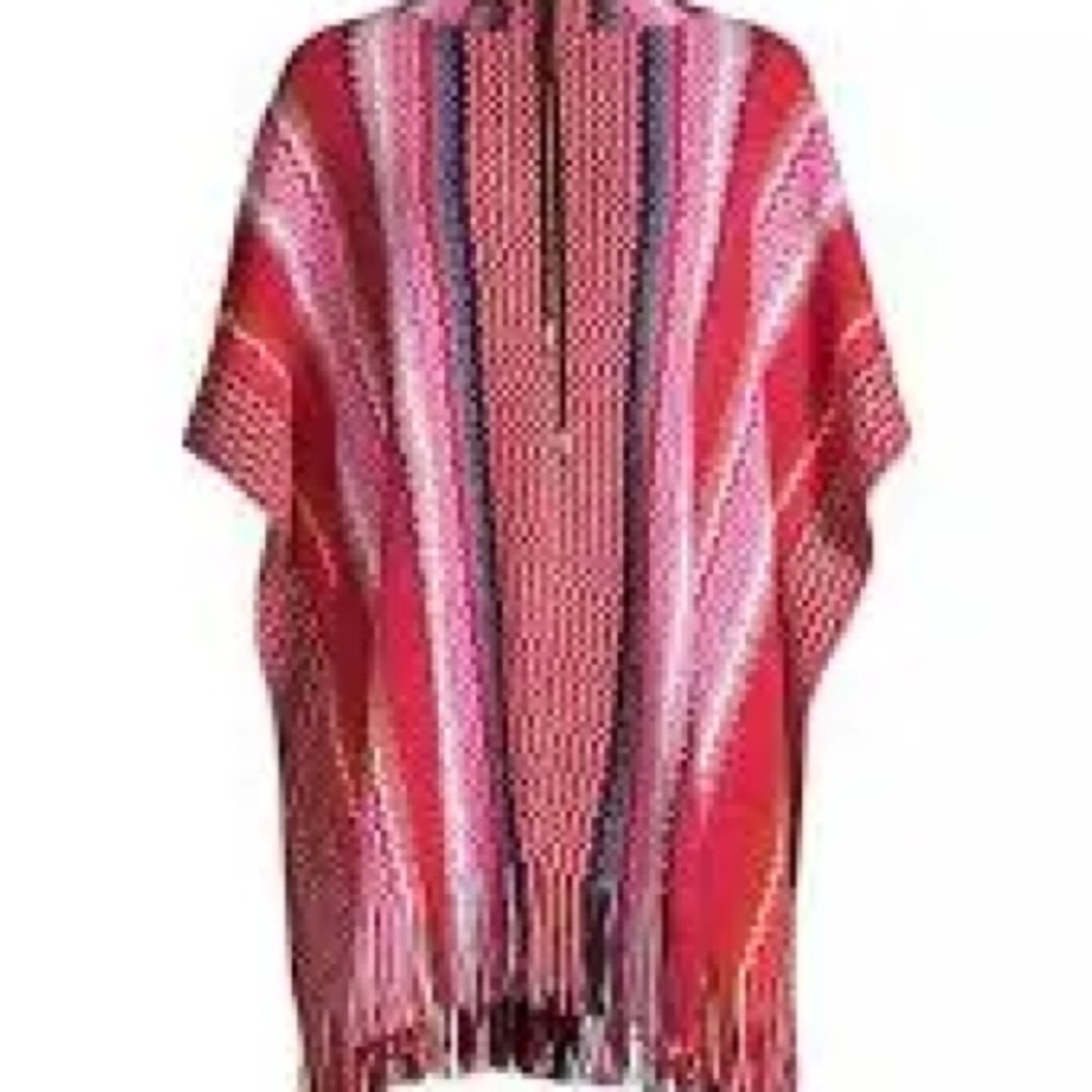 Missoni Zigzag Wool Poncho